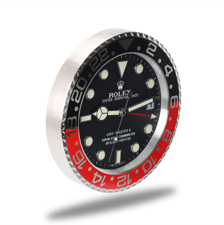 GMT Master Wall Clock - Black and Red