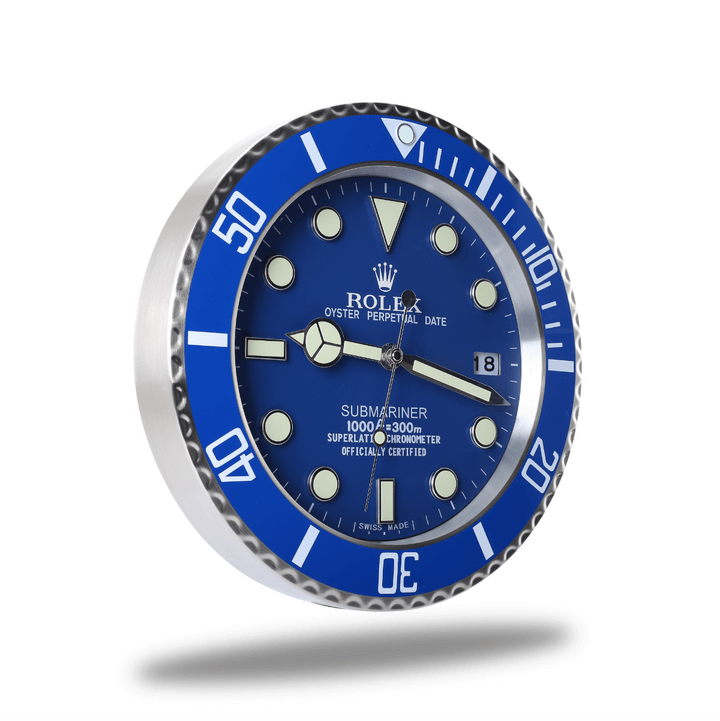 Submariner Wall Clock - Bright Blue