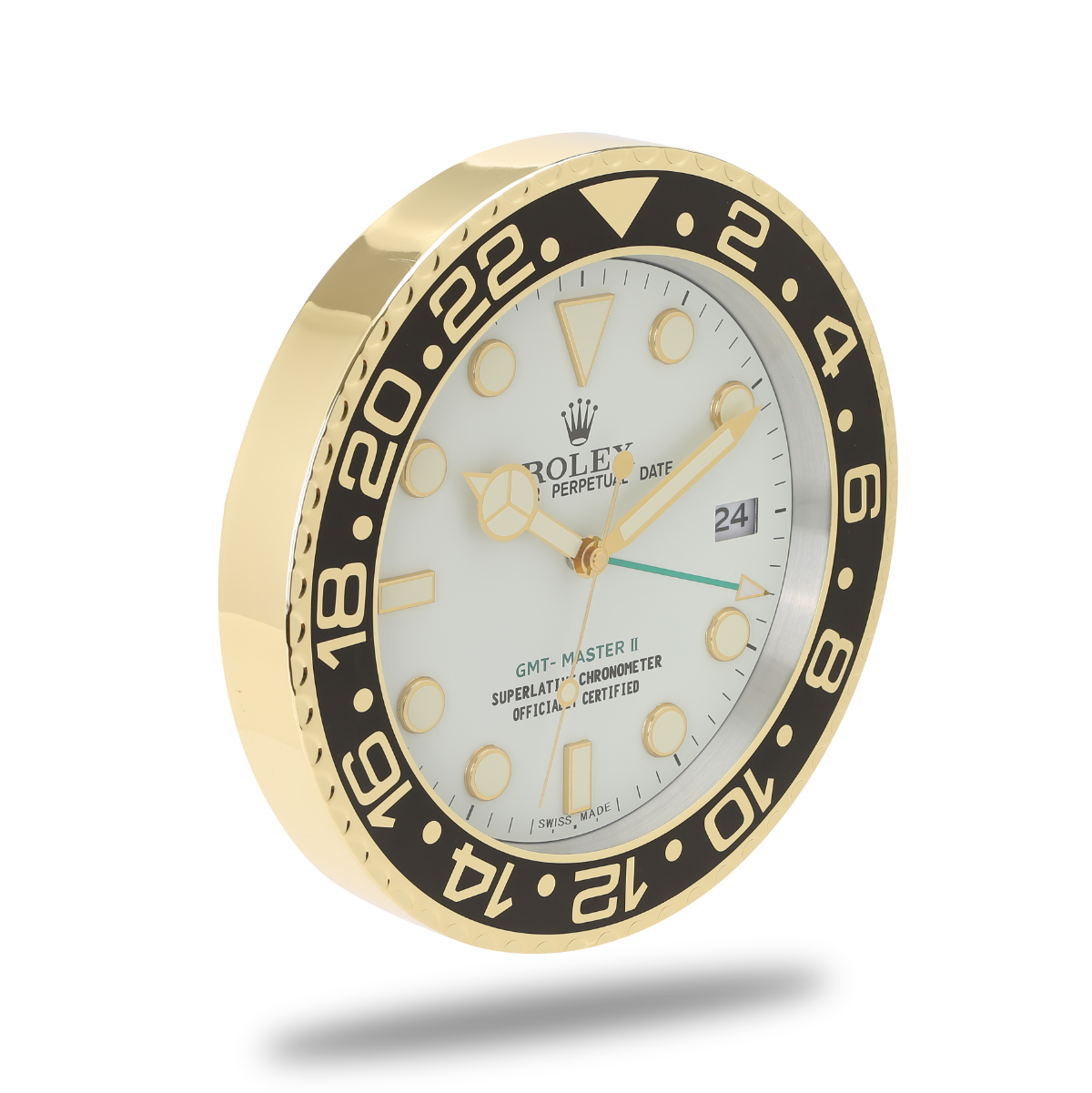 Rolex Wanduhr GMT Master Golden Hour meet White
