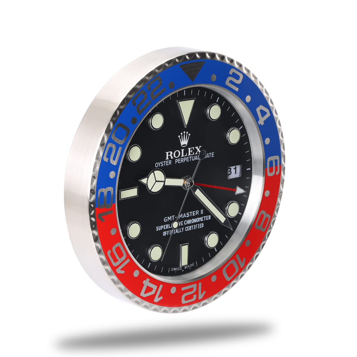 Rolex Wanduhr GMT Master Pepsi Pop Edition