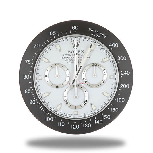 Rolex Daytona Wall Clock - Panda 1