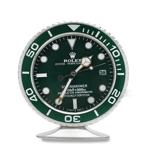 Submariner Table Clock - Green