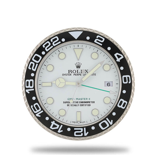 Rolex GMT Master Wall Clock - Black White