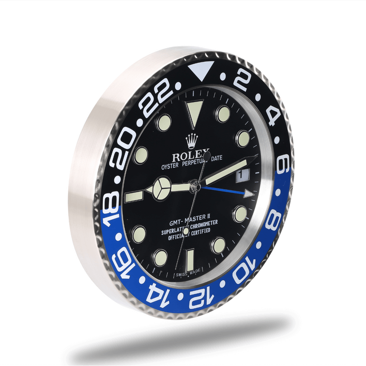GMT Master Wall Clock - Blue and Black