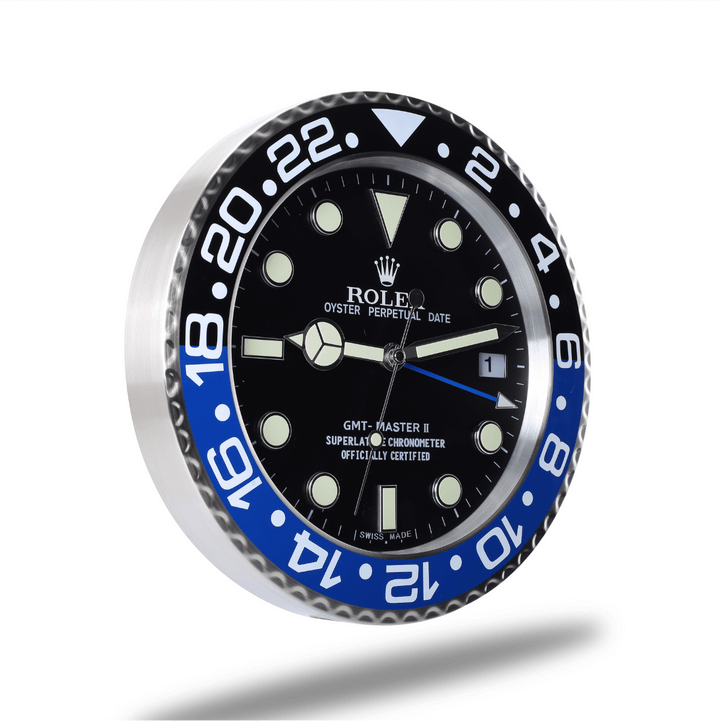 GMT Master Wall Clock - Blue and Black