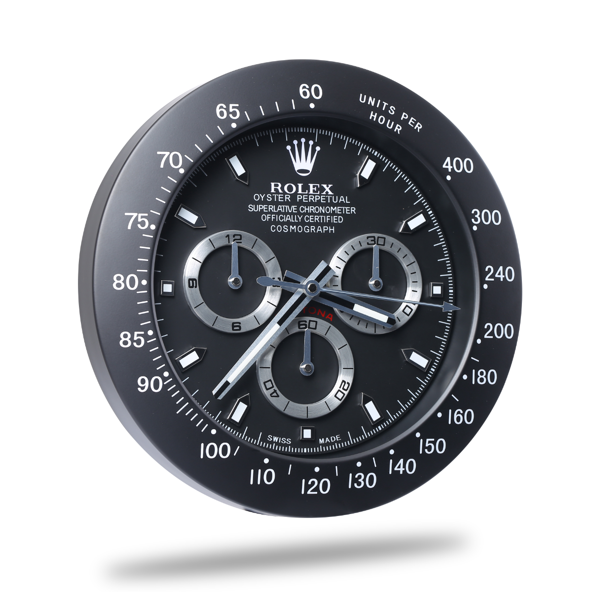 Rolex Wanduhr Daytona All Black 