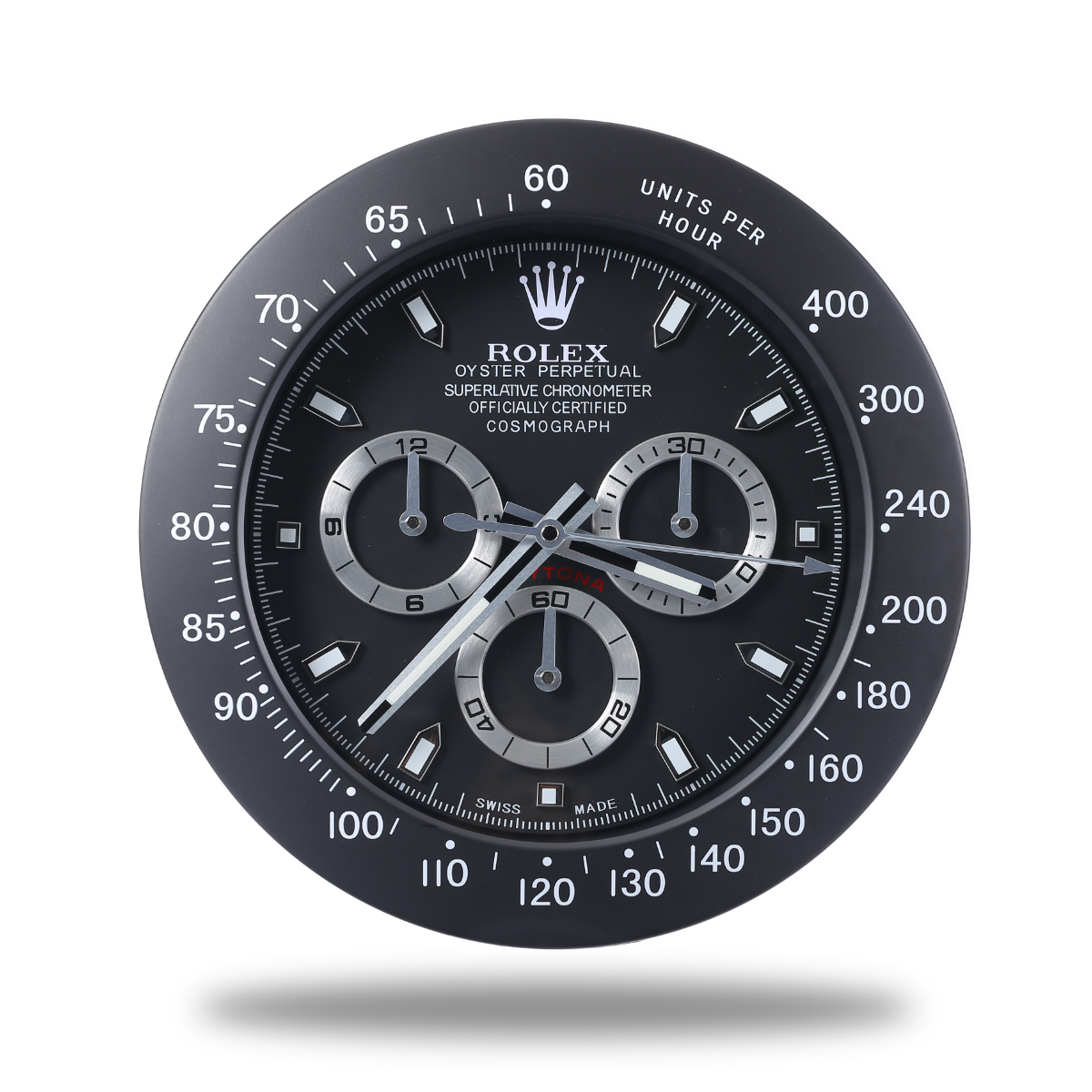Rolex Wanduhr Daytona All Black 