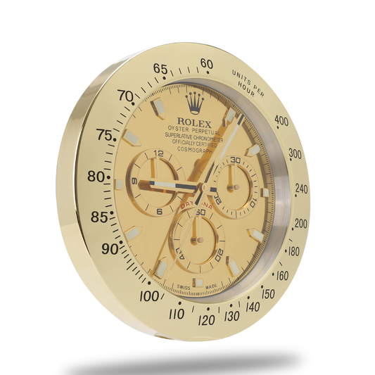 Rolex Wanduhr Daytona All Gold