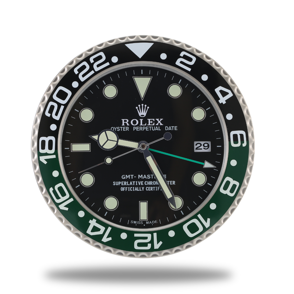 Rolex Wanduhr GMT Master Black and Green