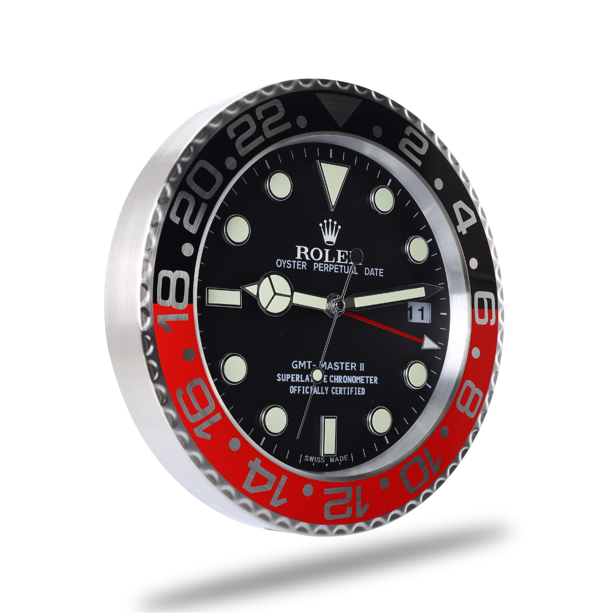Rolex Wanduhr GMT Master Black and Red
