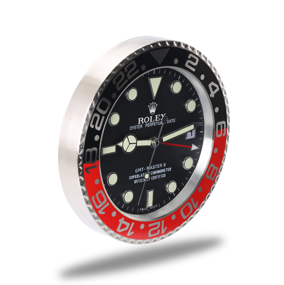 Rolex Wanduhr GMT Master Black and Red