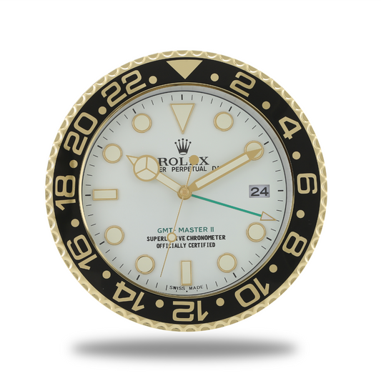 Rolex Wanduhr GMT Master Golden Hour meet White