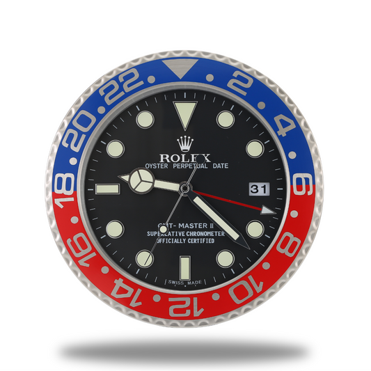 Rolex Wanduhr GMT Master Pepsi Pop Edition
